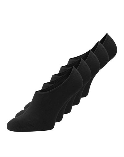 Jack & Jones - JACBasic Multi Short Strømpe 5 Pak - Black